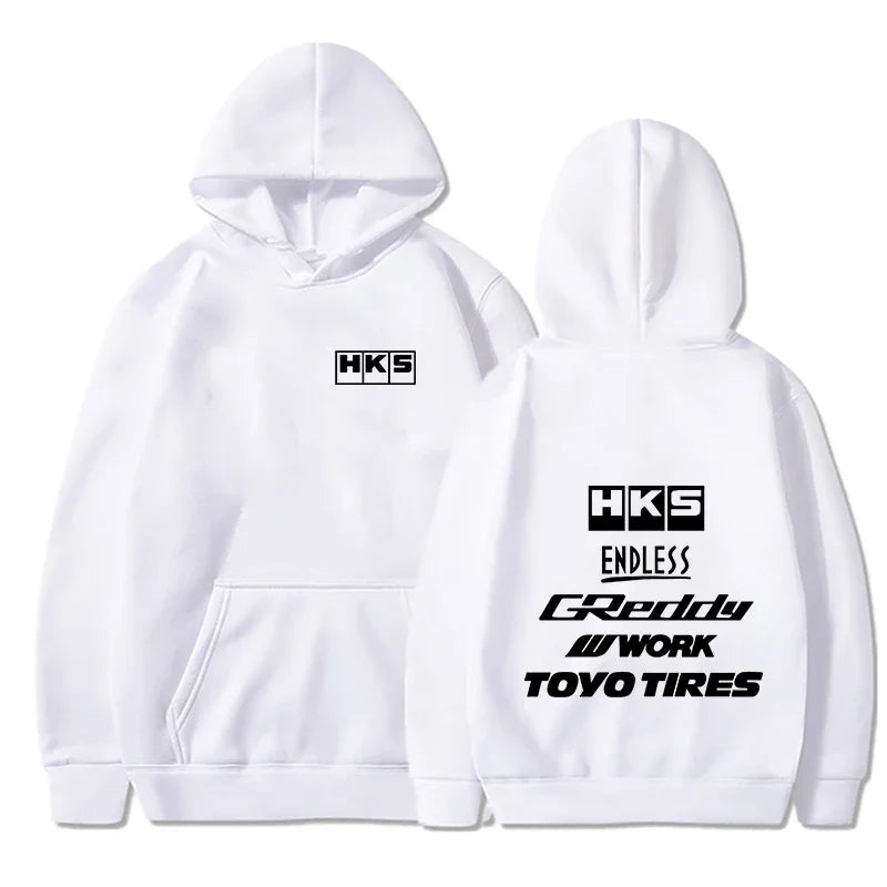 Autumn and Winter Fashion Men's Clothing, Sporty Hooded Pullover, Modification Enthusiast, Trendy Street Hoodie