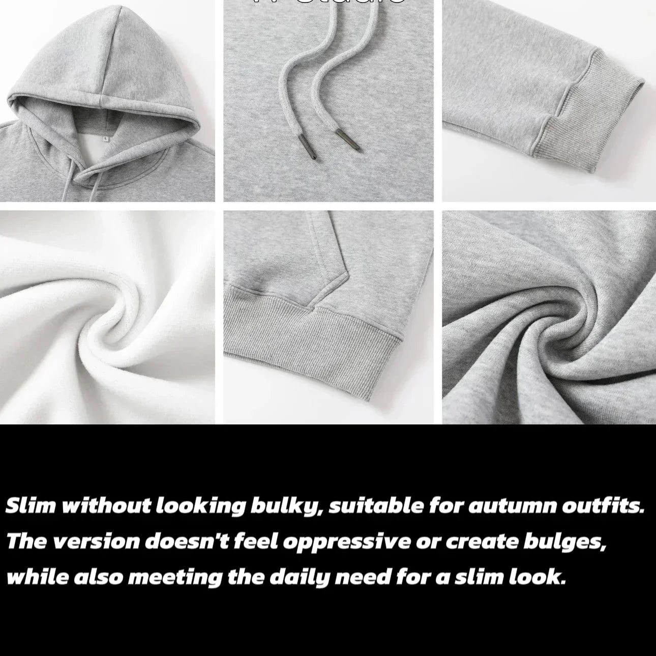 Autumn and Winter Fashion Men's Clothing, Sporty Hooded Pullover, Modification Enthusiast, Trendy Street Hoodie