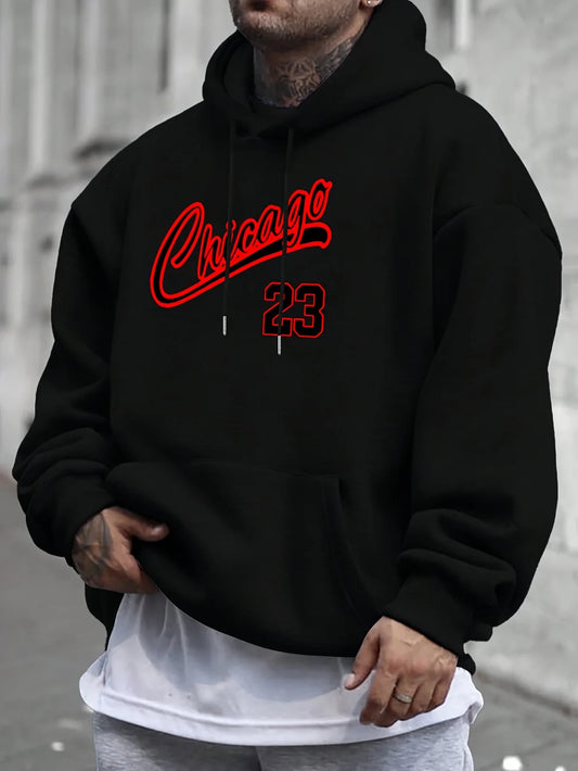 2025-26 Hot Autumn and Winter New Men's Loose, Very Suitable for Autumn and Winter Clothing Comfortable Breathable Hoodie