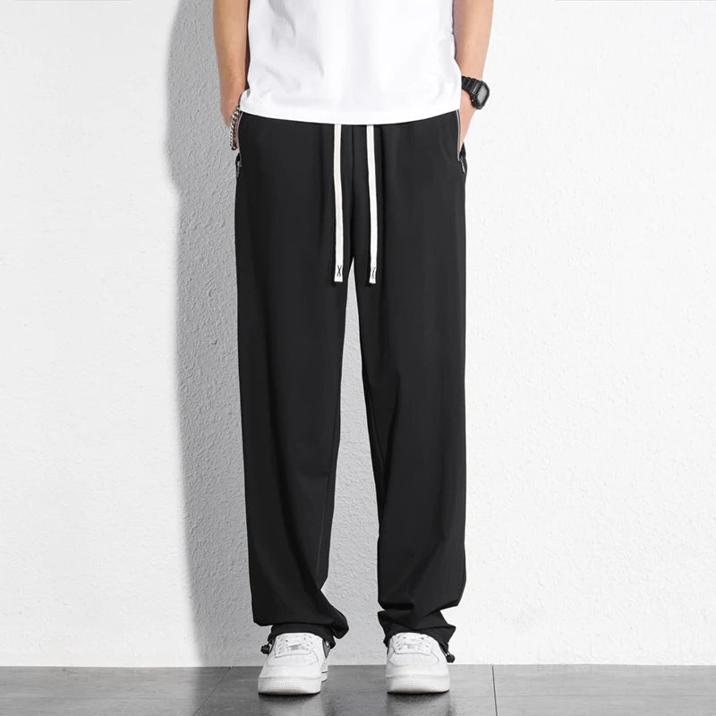 Tall Clothes Men's Pants Extra Long Length Summer Trouser Male Ice Silk Sport Inseam 36 190 Cm 120 115 Leg 110 120cm 115cm 105